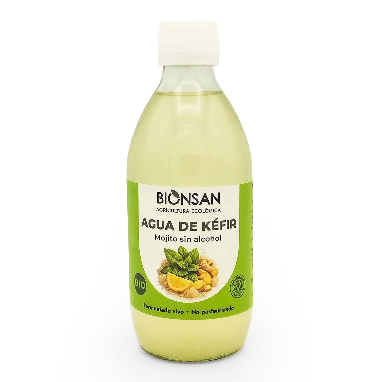 Agua De Kefir Mojito Sin Alcohol Eco Bionsan 33cl_0