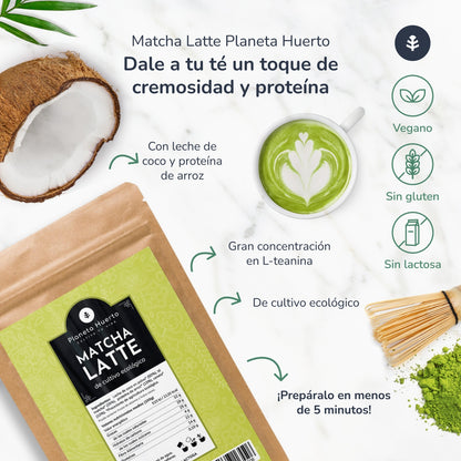 Matcha Latte ECO Planeta Huerto 200 g