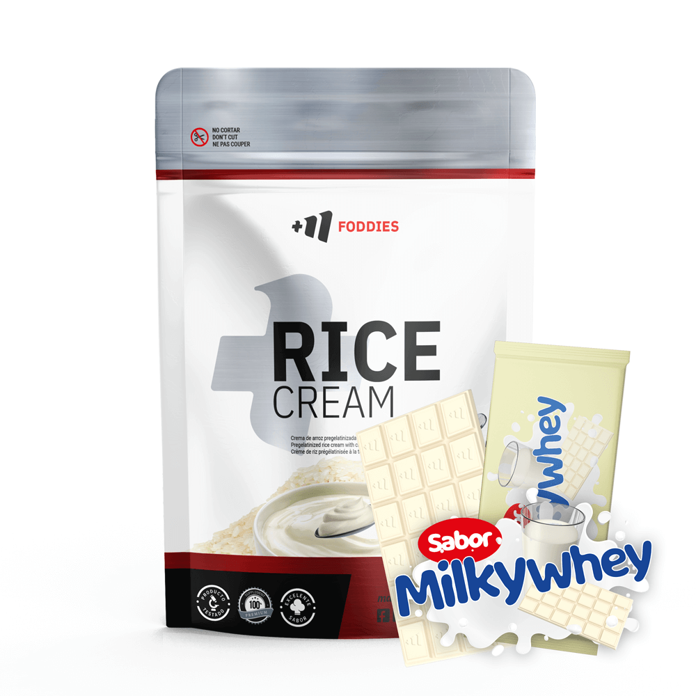 Rice Cream (crema De Arroz Pregelatinizada) - 1kg - Chocolate Blanco Con Leche Milkywhey - Fuente De Carb - Masmusculo_0
