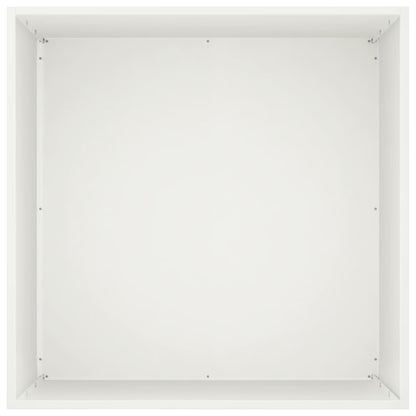 Macetero De Jardín 2 Uds. Blanco 40 X 40 X 75 Cm_4