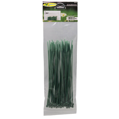 Bridas de sujeción verde Biotop 20 cm