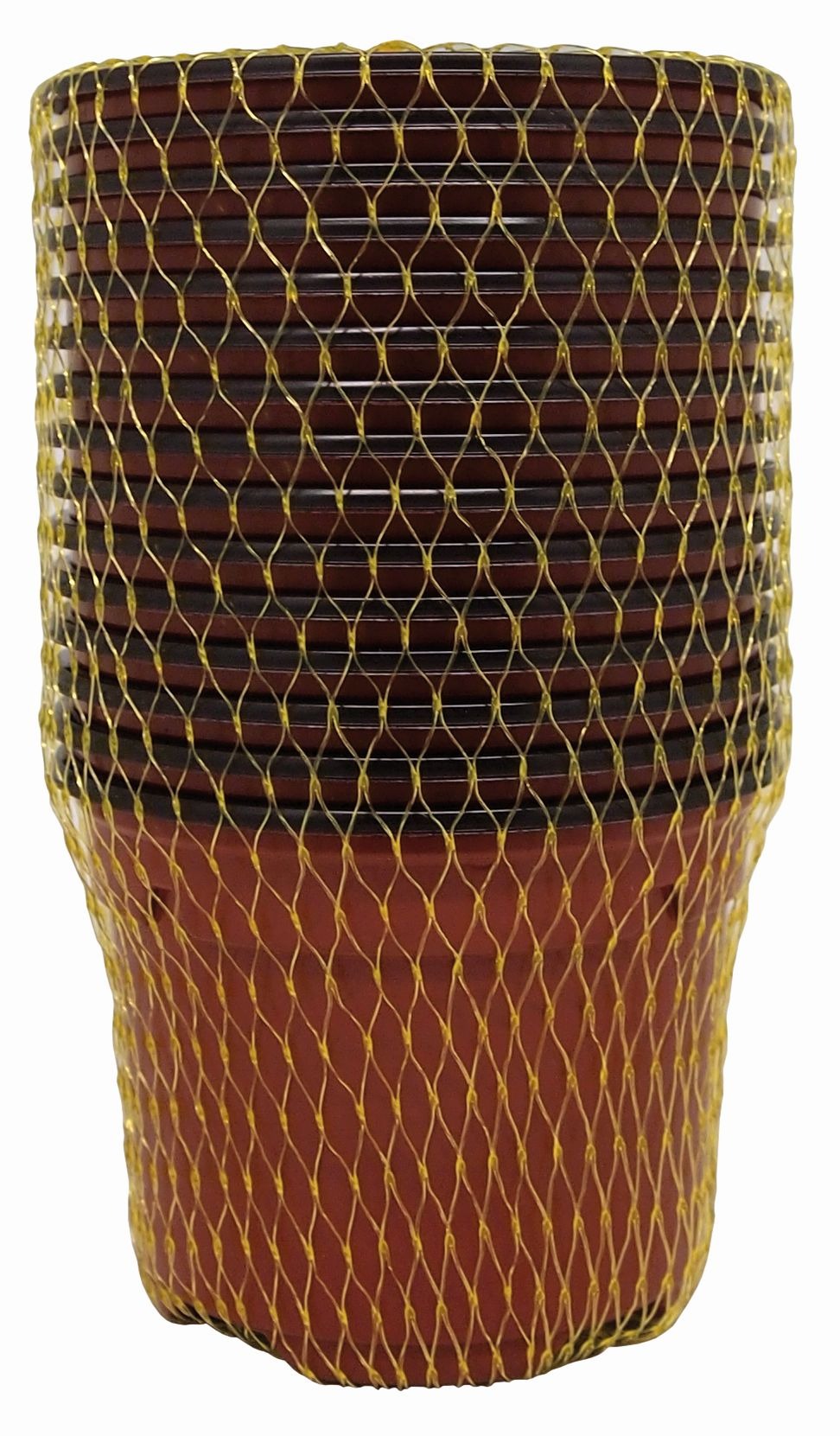 Maceta Polipropileno marrón 9 x 6,8 cm 15 uds