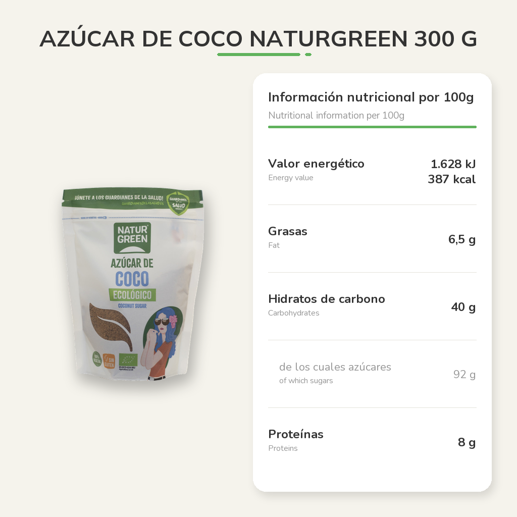 Información nutricional