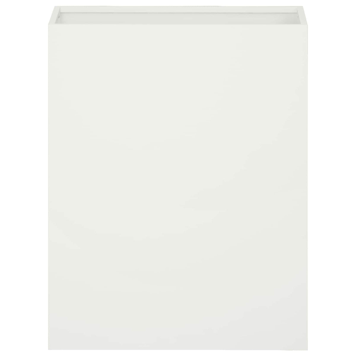 Macetero De Jardín 2 Uds. Blanco 40 X 20 X 50 Cm_3