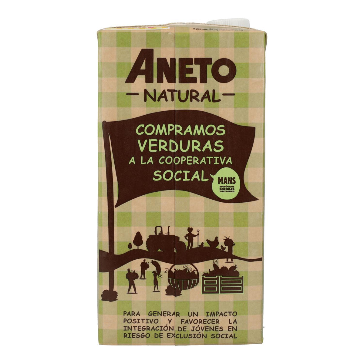 Caldo natural de verduras ECO Aneto 1L