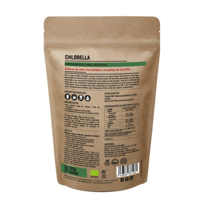 Chlorella 150g - Orgánica Superfoods_1