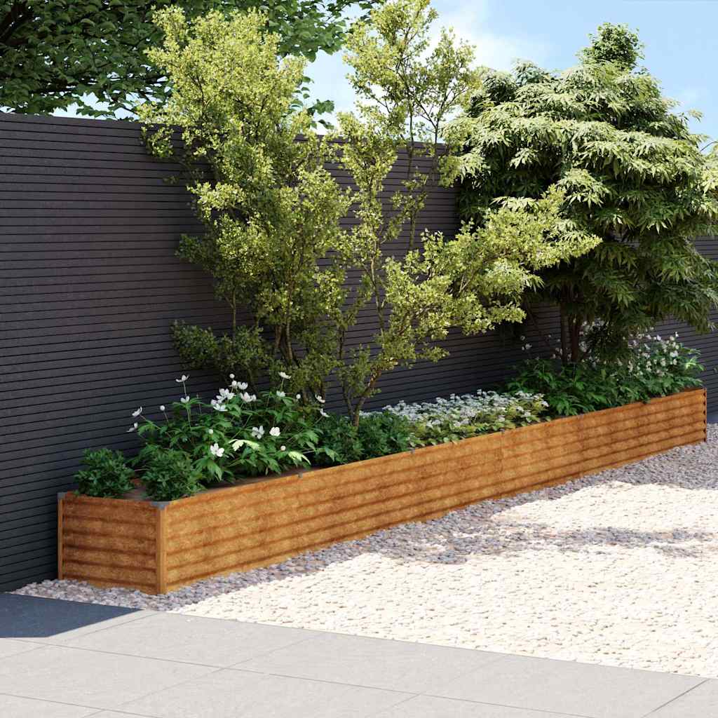 Jardinera Elevada 580x50x36 Cm Acero Corten_1