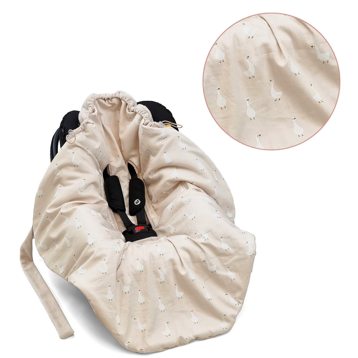 Saco Portabebé Inivero Algodón-velour Unviersal Goose_2