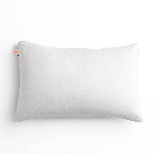 Cojín Rectangular De Algodón Orgánico Blanco_0