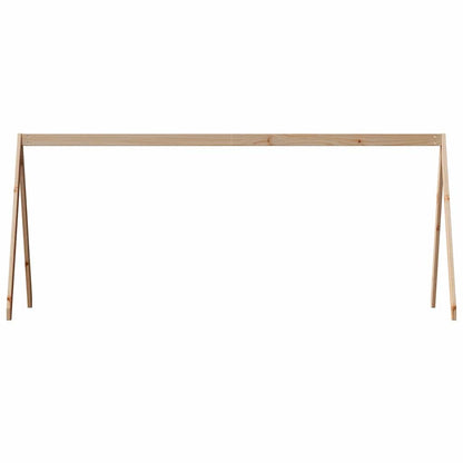 Techo De Cama Infantil Madera Maciza Pino 199x80,5x88 Cm_3