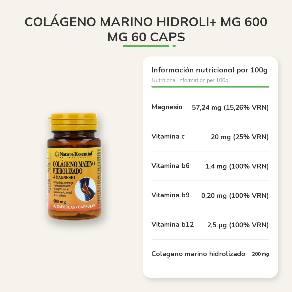 Información nutricional