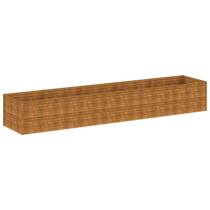 Jardinera De Acero Corten 479x100x69 Cm_0