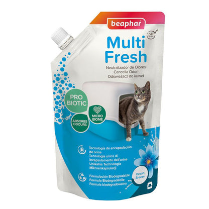 Neutralizador de olores Multifresh para arena de gatos Beaphar 400 gr