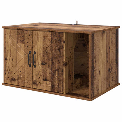 Casa Para Gatos Madera Vieja 85 X 55 X 50 Cm_0