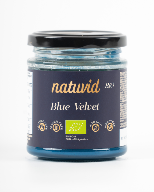 Crema Blue Velvet BIO Natuvid (170g) | 100% Natural, Vegana, Sin Gluten y Sin Lactosa_0
