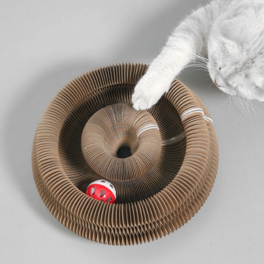 Intimeg Árbol Para Gatos Plegable Estilo Acordeón_4
