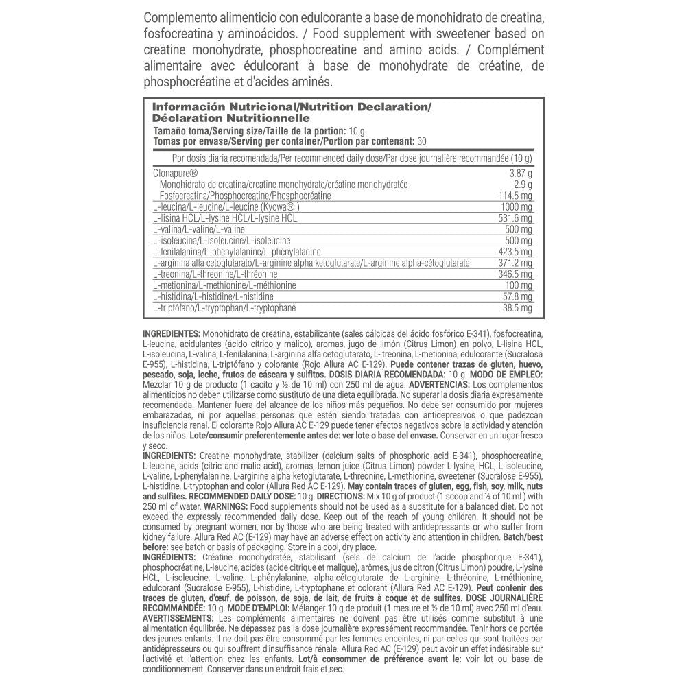 Clonamaster (creatina Clonapure® Y Master Amino) - 300g - Sandias De Gominola - Clonamaster - Masmusculo_4