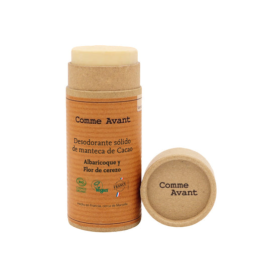 Desodorante sólido de albaricoque y flor de cerezo Comme Avant 60 g