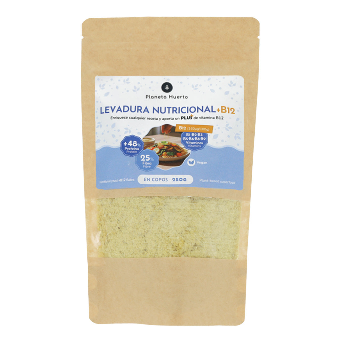 Levadura Nutricional + B12 Planeta Huerto 250 g