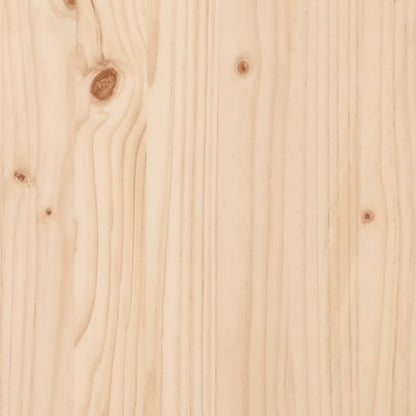 Jardinera De Madera Maciza De Pino 83x83x27 Cm_4