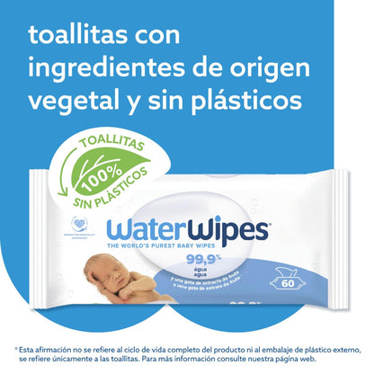 Pack WaterWipes BIO Toallitas de bebé 720 Uds
