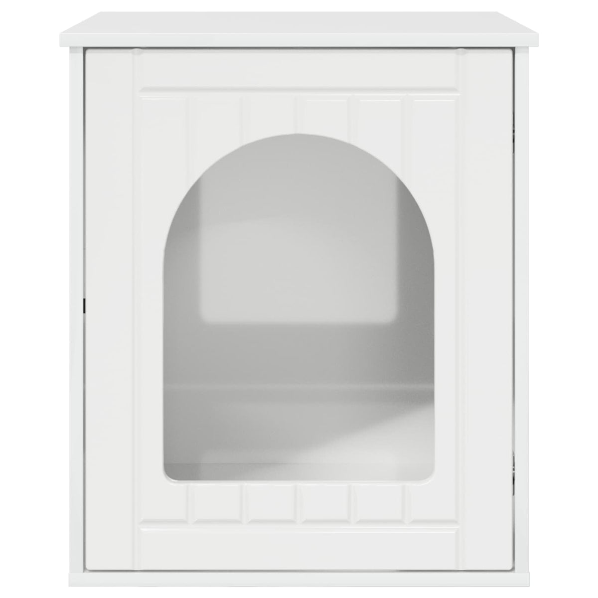 Casa Para Gatos Brillante 53 X 52 X 62 Cm Madera De Ingeniería_5