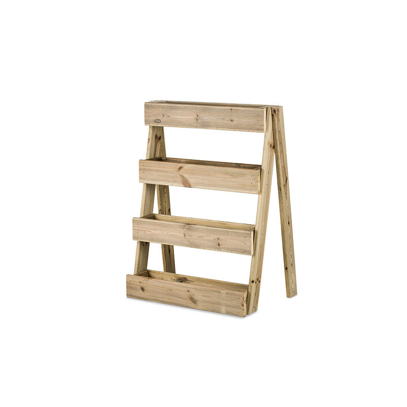 Jardinera Vertical Madera Tratada Exterior Stand Line Island 4B Hortalia_0