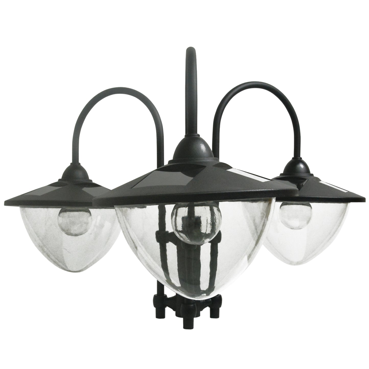 Outsunny Farol Solar De Jardín 189 Cm Con 18 Luces Led Blanca Fría 6000k Ip44_4