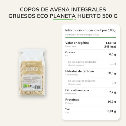 Información nutricional