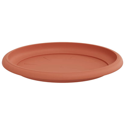 Bandeja Redonda Para Flores 24 Pcs Rojo Ladrillo Ø 14 X 2 Cm_4