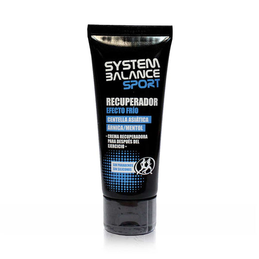 Crema Recuperadora Muscular de Efecto Frío System Balance Sport 100 ml | Árnica y Mentol | Postentrenamiento | Vegano_0