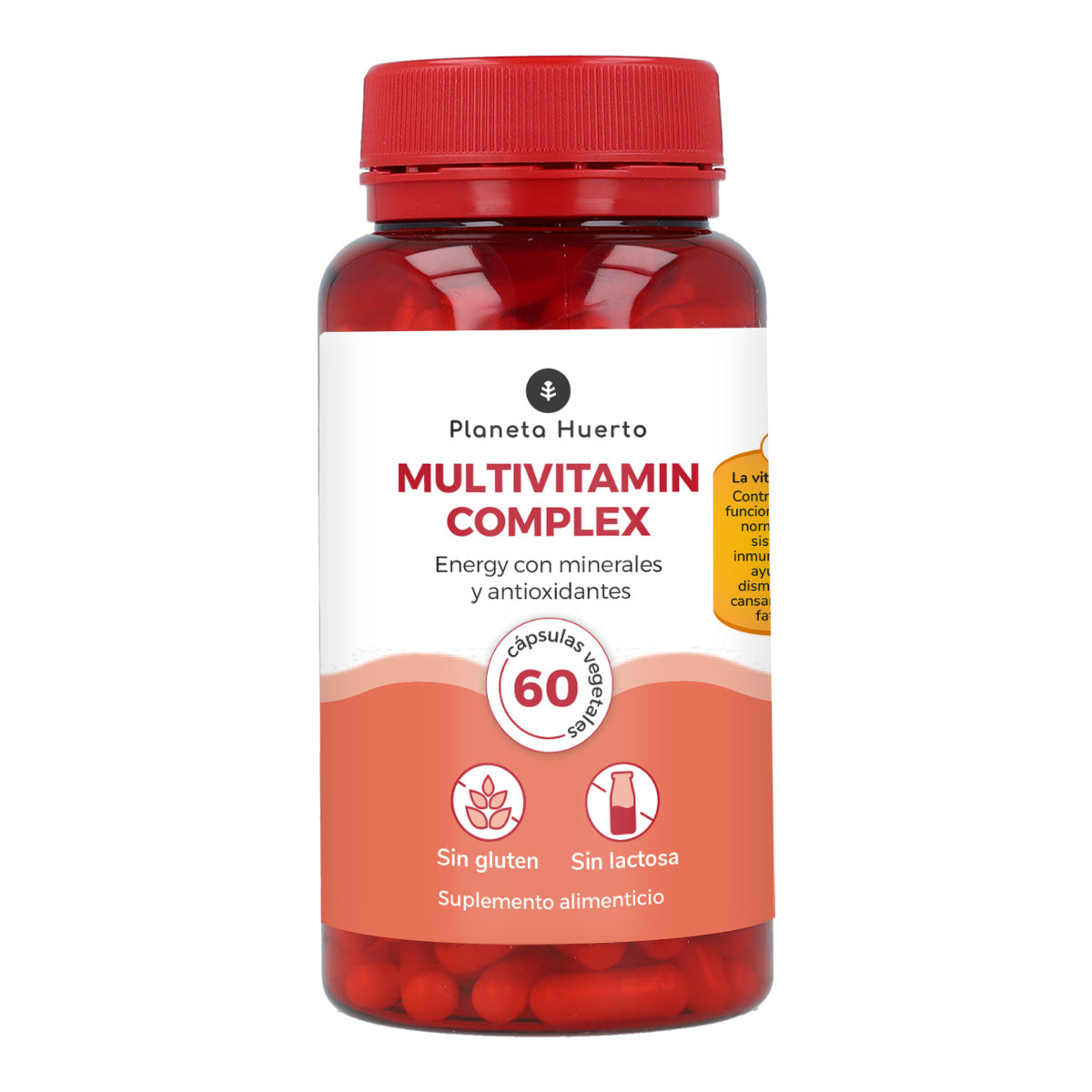 Pack 2x Multivitamin Complex Planeta Huerto 60 cápsulas