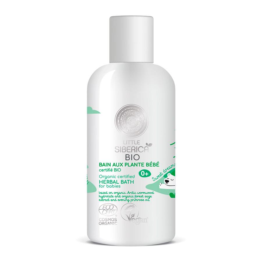 Baño de Hierbas Orgánicas para Bebés Natura Siberica 250 ml