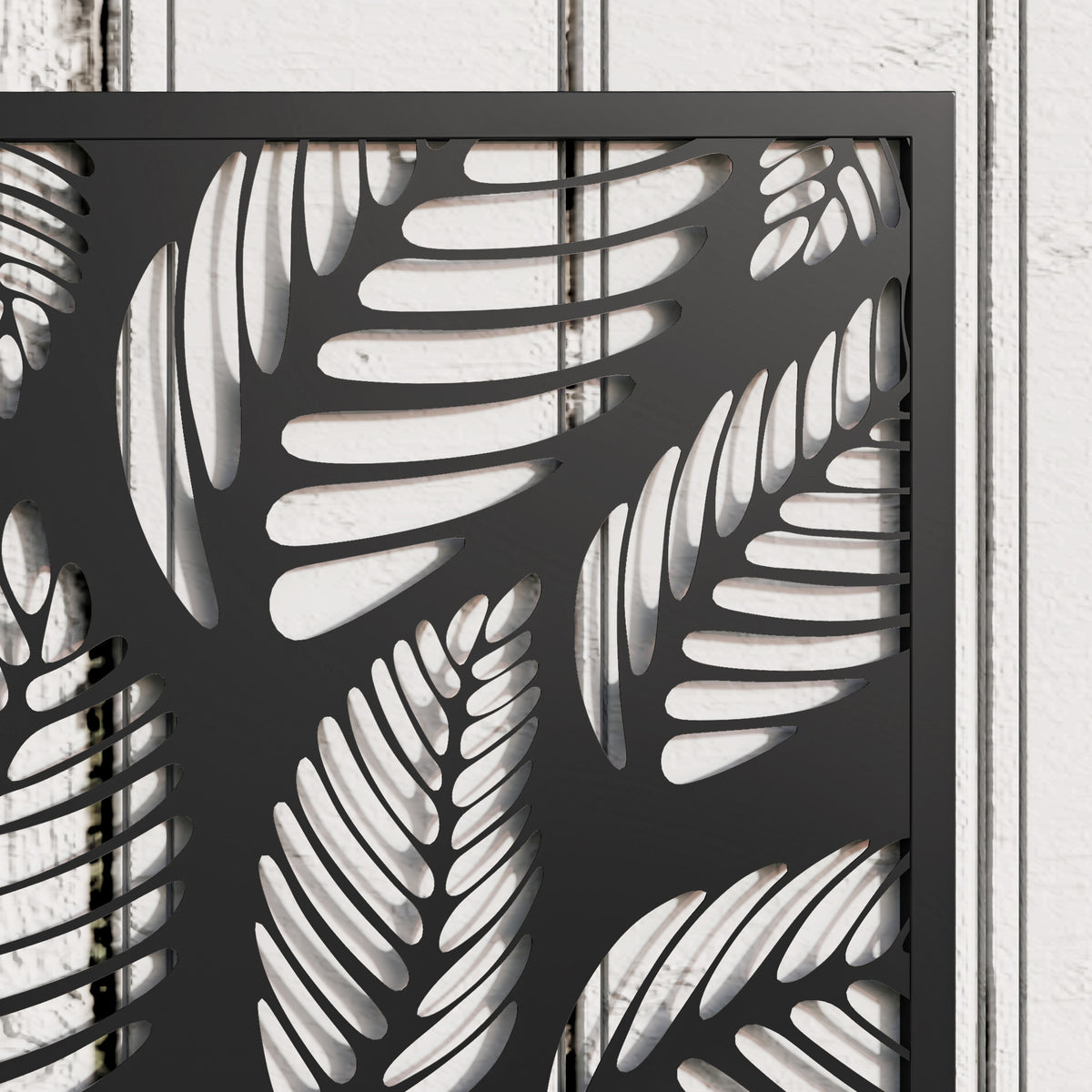 Outsunny Jardinera Exterior Grande De Metal Con Pantalla De Privacidad Negro_3