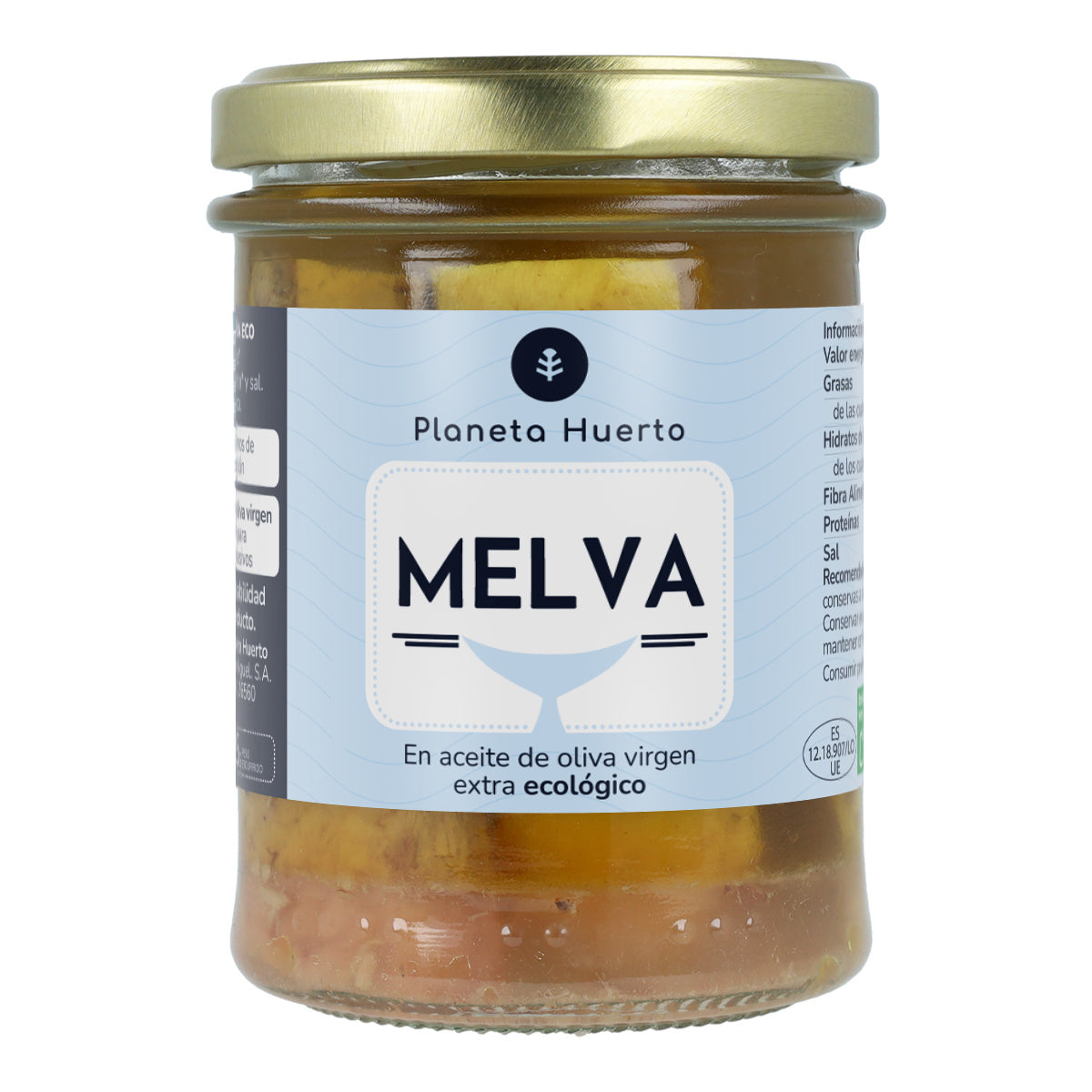 Melva en aceite de oliva virgen extra ECO Planeta Huerto 190 g