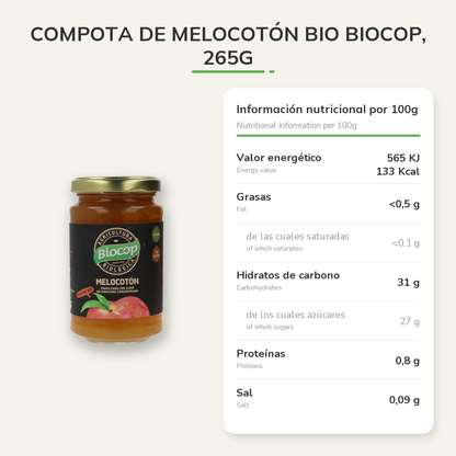 Información nutricional