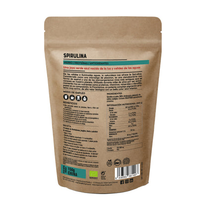 Spirulina Bio En Polvo 150g - Orgánica Superfoods_1