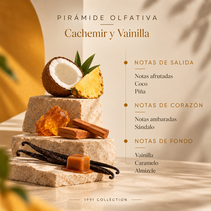 Recambio Mikado Cachemir y Vainilla SYS Aromas 200 ml | Con Palos | Colección 1991 | Aroma Dulce y Cálido_1