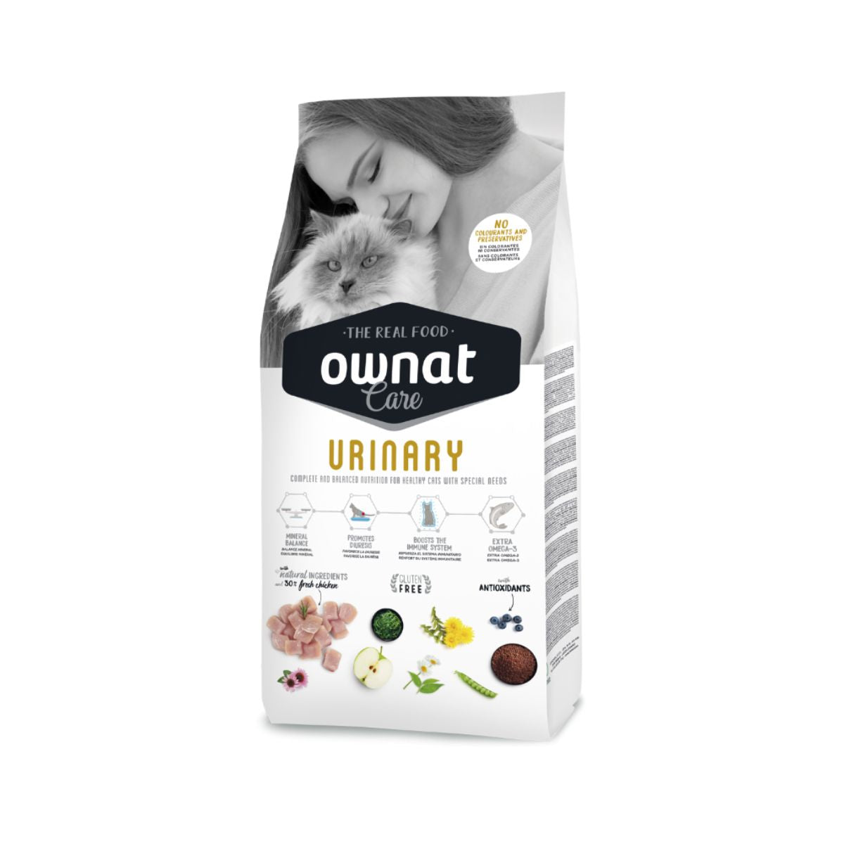 Ownat Care Urinary Pienso para gatos 3 kg