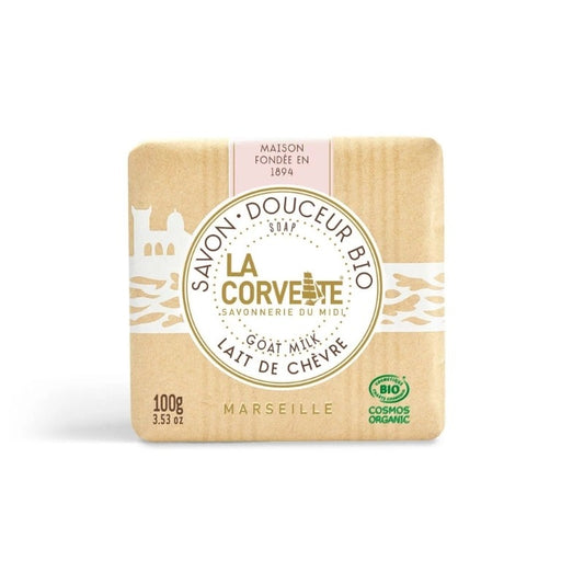 Jabón pastilla leche de cabra La Corvette 250 ml