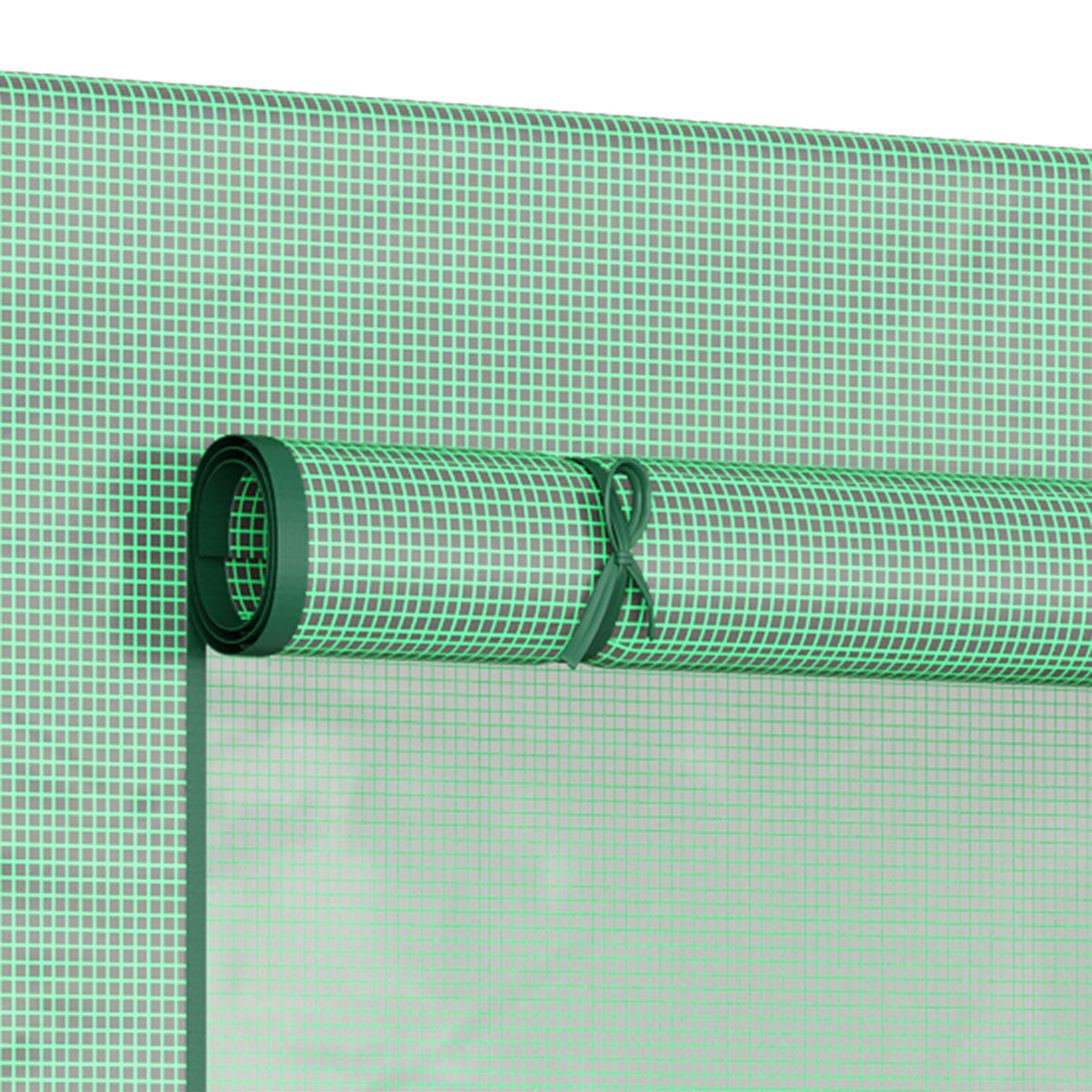 Outsunny Invernadero Pequeño Con Ventanas Para Cultivar Tomates Verde_3