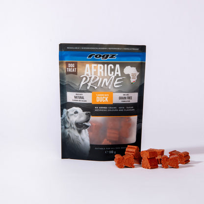 Rogz Snack Para Perros Sabor Pato 6x100g Premio Semihúmedo_2