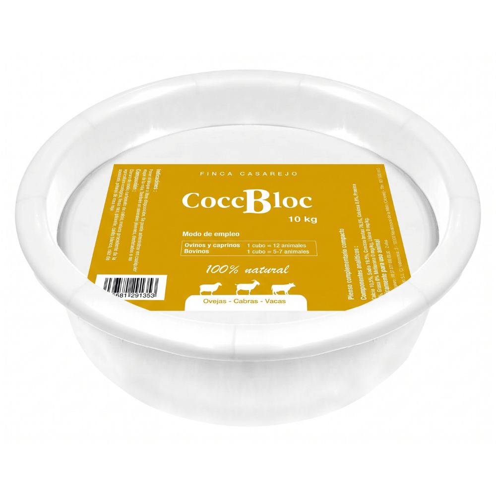 Prevención De Los Coccidios En Rumiantes - Mejora La Salud Intestinal Y Previene Los Parásitos Internos Contenido 10 Kg_0