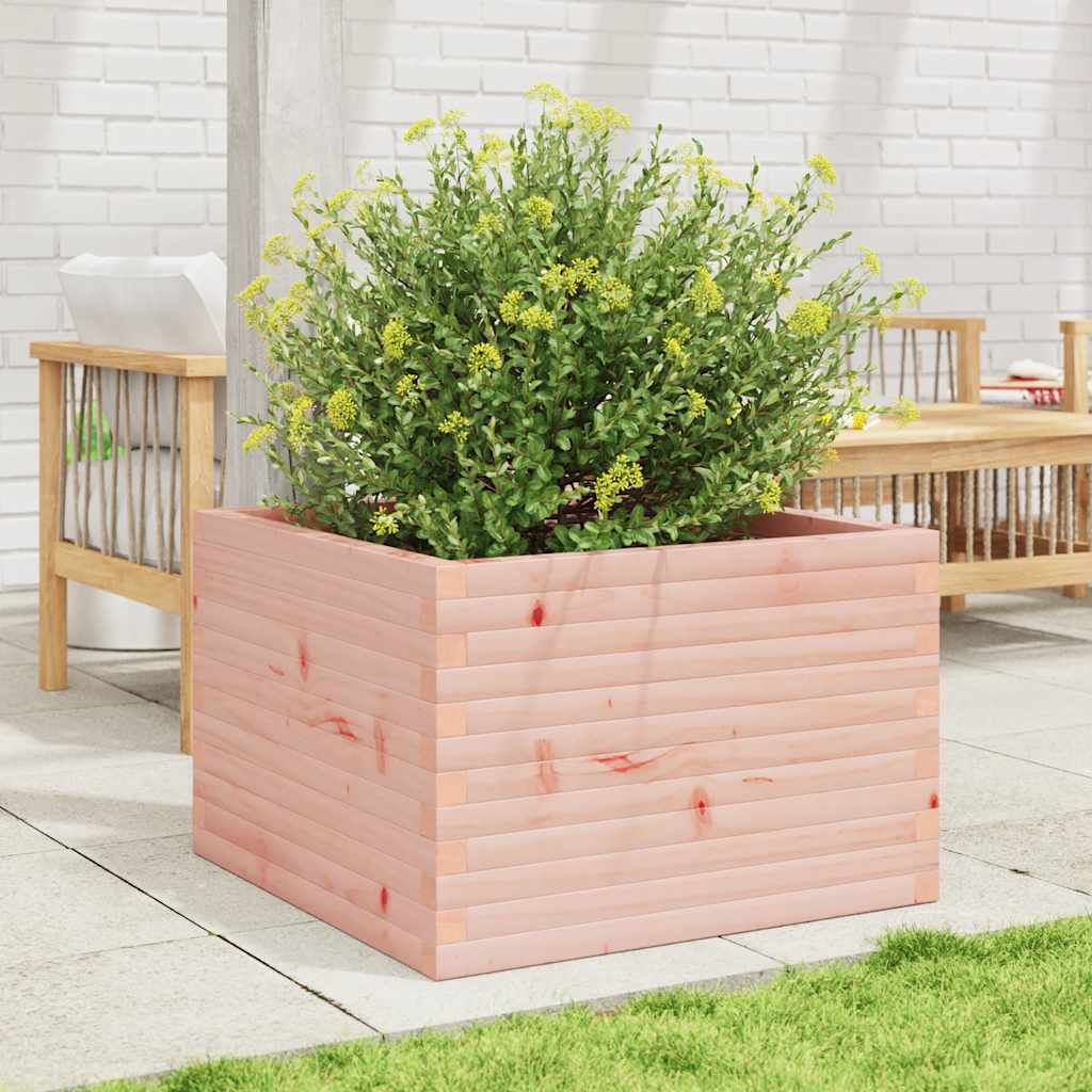 Jardinera Madera Maciza De Abeto Douglas 70x70x46 Cm_2