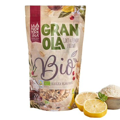 Granola Coco &amp; Lemon Friends La Newyorkina 275 g
