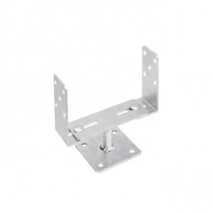 Soporte Alzado para postes y pérgolas (70-140 mm) Maderland