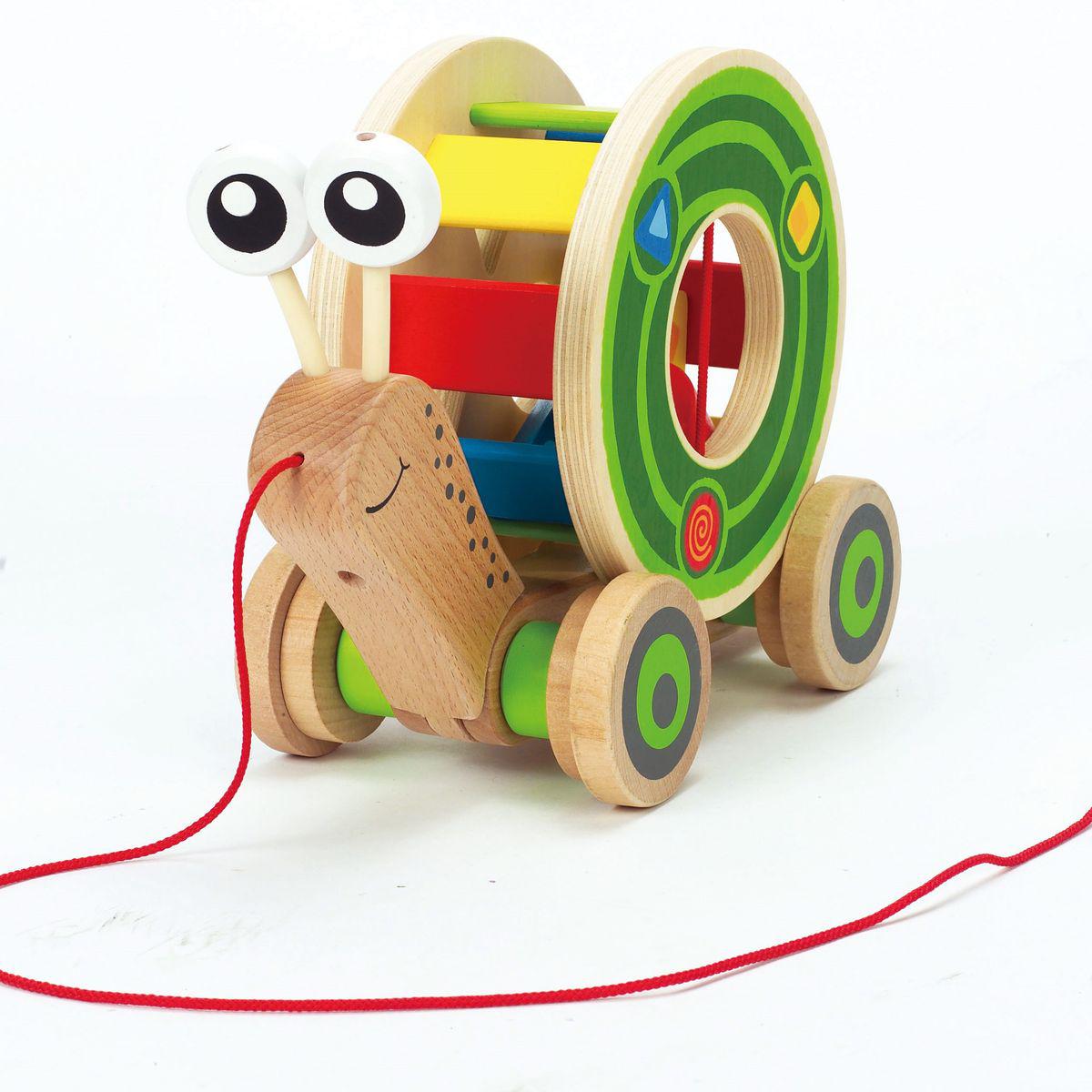 Juguete Arrastre Snail Hape_1