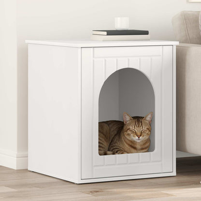 Casa Para Gatos 53 X 52 X 62 Cm Madera De Ingeniería_1