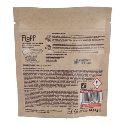Perfume para ropa ECO Flopp 16caps