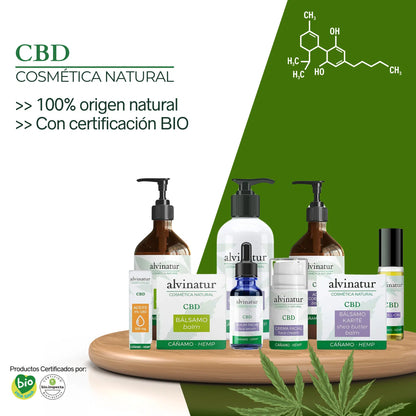Alvinatur - Bálsamo CBD Menta 100ml, Con Aceites De Cáñamo, Romero, Menta, Oliva, Y Almendras Dulces_5
